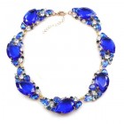 Fountain Necklace ~ Cobbalt Blue
