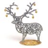 Reindeer ~ Christmas Stand-up Decoration with Rondelles (L)*