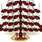 31 cm XXL Xmas Tree Table Decoration ~ Red Clear*