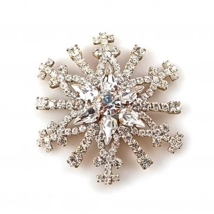 Snowflake Decoration ~ Clear Crystal #1*