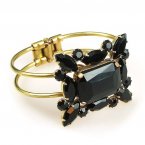 Gallery Clamper Bracelet ~ Black
