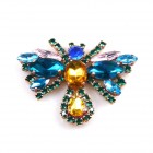 Colorful Butterfly Brooch ~ #2