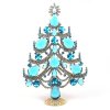 Xmas Tree Standing Decoration #02 ~ Aqua Clear