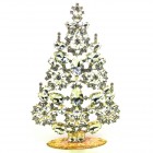 2022 Xmas Tree Stand-up Decoration 22cm ~ Clear Crystal*