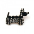 Scottish Terrier Pin ~ Black
