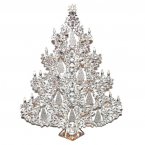 20 Inches Tall Giant Xmas Tree Decoration #4 Crystal Caress