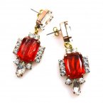 Allisa Earrings Pierced ~ Extra Hyacinth*