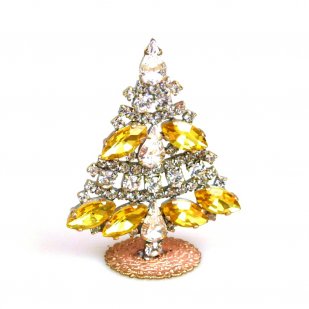 Xmas Tree Standing Decoration #09 ~ Yellow Clear*