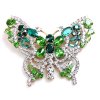 Grand Butterfly ~ Clear Green ~ Extra Big