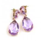 Pears Earrings Pierced ~ Violet