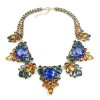 Iris Grande Necklace ~ Blue Topaz