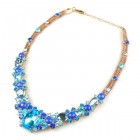 Fondness Necklace ~ Aqua Blue