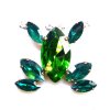 Little Frog Pin / Pendant / Button ~ Green*