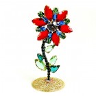 Flower Stand Up Decoration ~ Red Blue