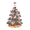 Xmas Navette Standing Tree ~ Pink Clear*