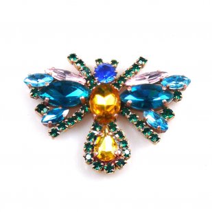 Colorful Butterfly Brooch ~ #2*