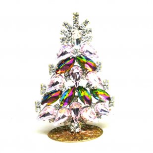 Xmas Tree Standing Decoration #02 ~ Pink Vitrail*