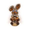 Bunny Stand Up Decoration Smaller ~ Dark Topaz