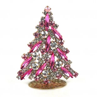 Navette Xmas Tree Stand-up ~ Fuchsia Clear*
