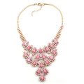 Hersheys Necklace ~ Opaque Pink
