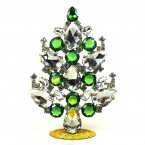 2024 Xmas Standing Tree Tears Rounds 14cm Extra Green Clear*