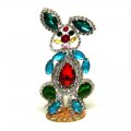 Bunny Stand Up Decoration 12cm ~ Multicolor 3*