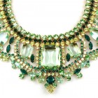 Enchanted Necklace Green Tones ~ Extra Big