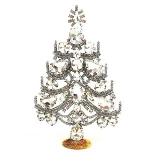 Xmas Tree Standing Decoration #02 ~ Clear Crystal