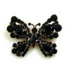 Butterfly Brooch ~ Black
