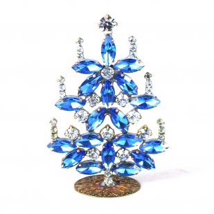 Xmas Tree Standing Decoration #15 ~ Sapphire Clear*