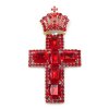 Cross and Crown ~ Ruby Red
