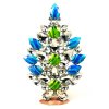 2023 Huge Xmas Tree Decoration 21cm ~ Extra Lime Blue Clear*