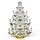 Beautiful Xmas Tree Decoration 21cm Navettes ~ Clear Crystal*