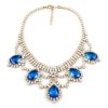 Mystery Necklace ~ Crystal Capri Blue