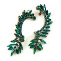 Bridal Navette Earings ~ Emerald