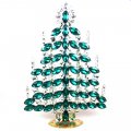 31 cm XXL Xmas Tree Table Decoration ~ Emerald Clear*